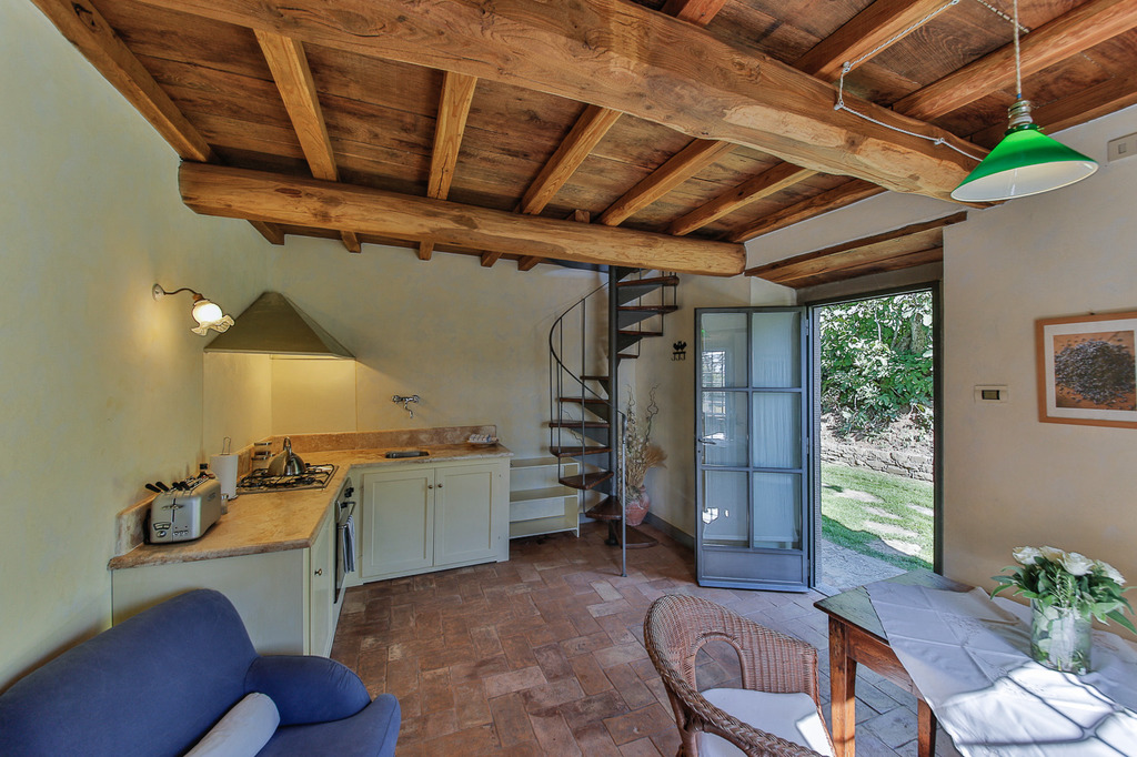 Kitchen and living room