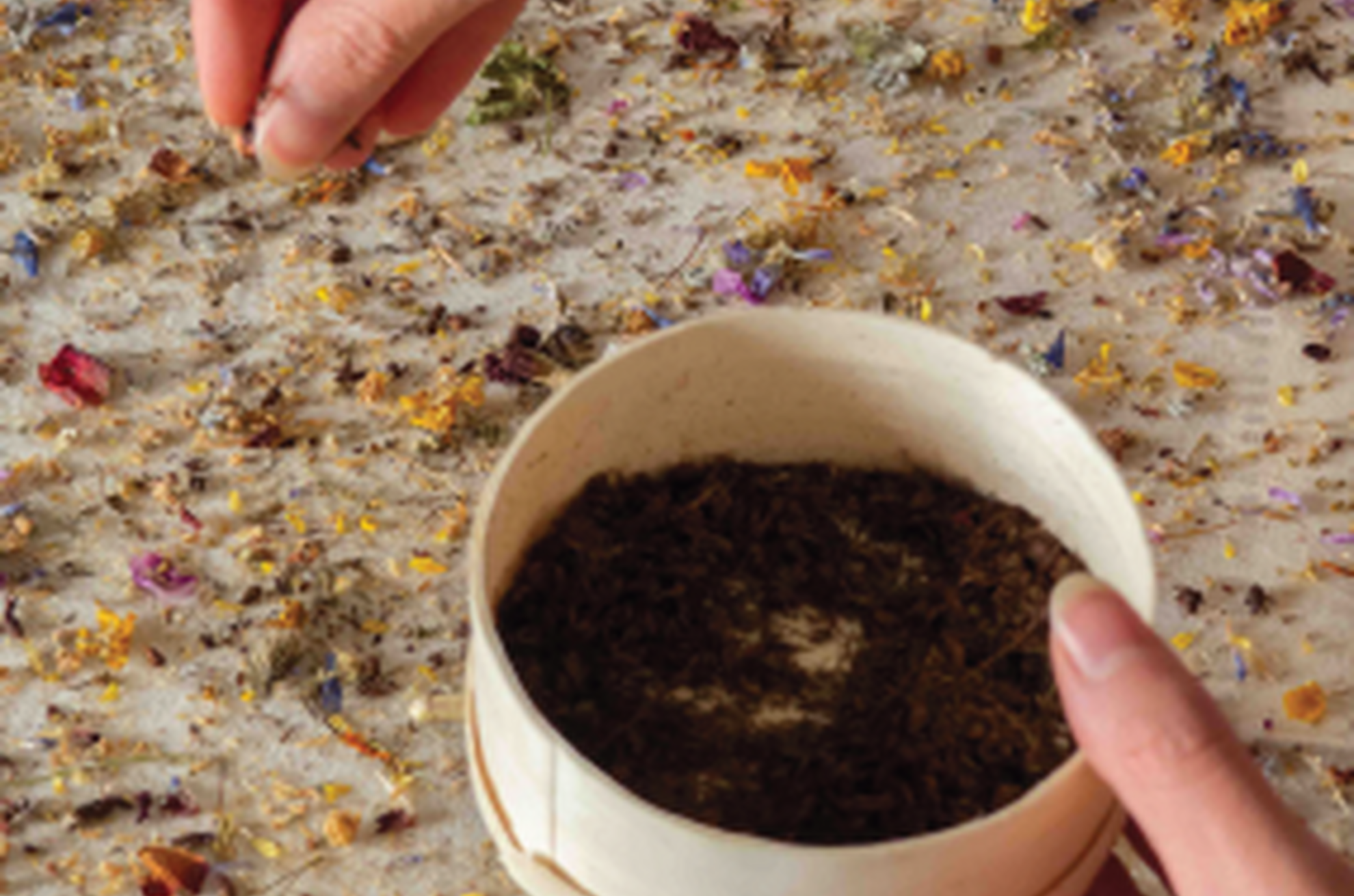 Bundle dyeing workshop